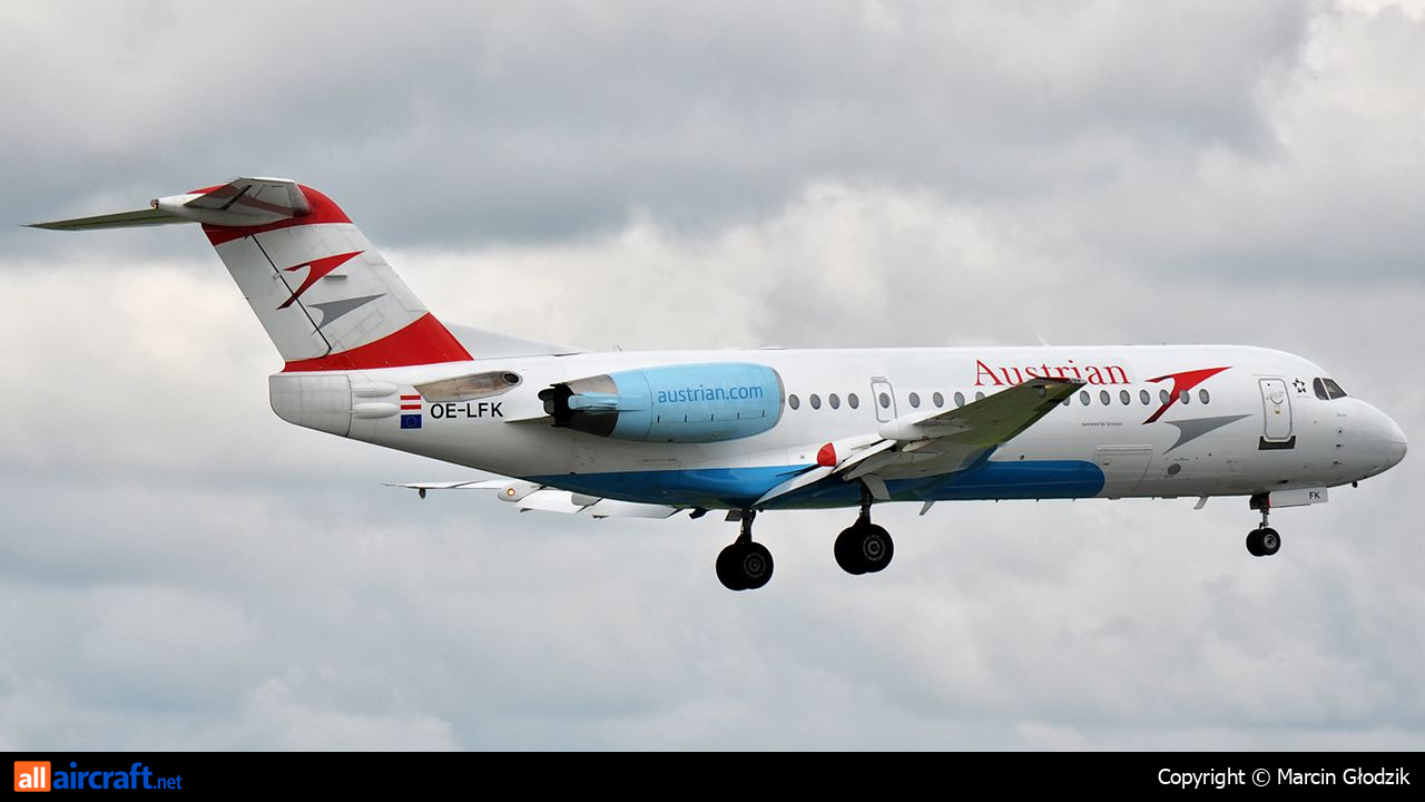 OE-LFK · Fokker F70 · (WAW / EPWA)
