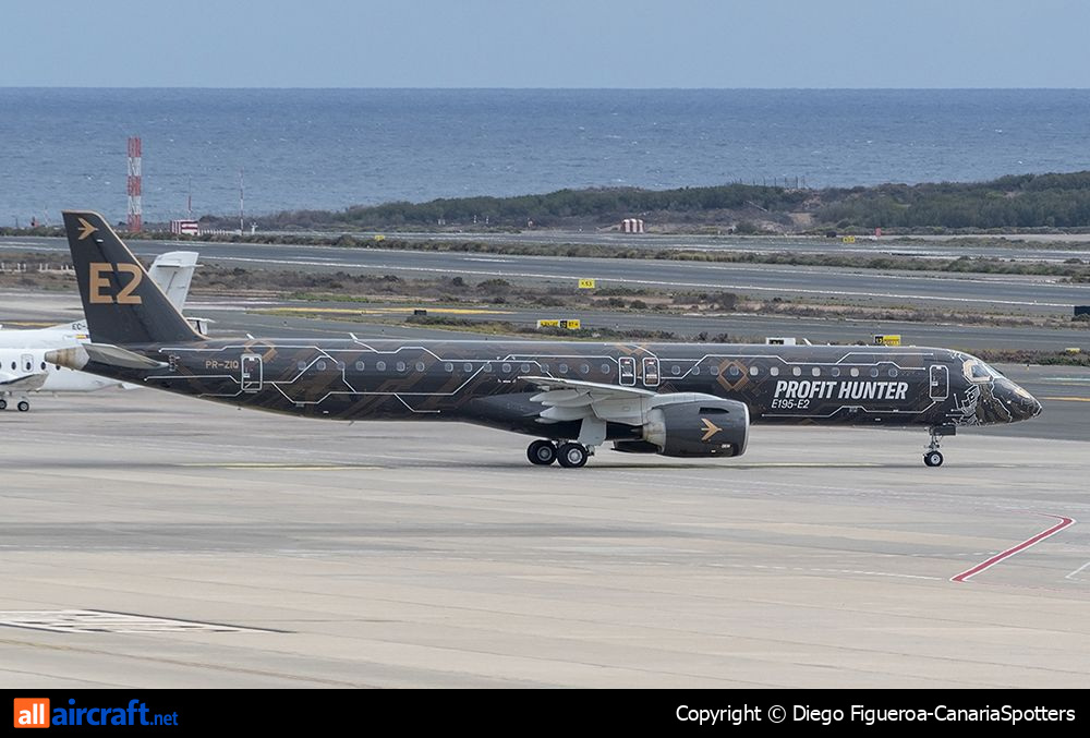 PR-ZIQ · Embraer 190-400STD · (LPA / GCLP)