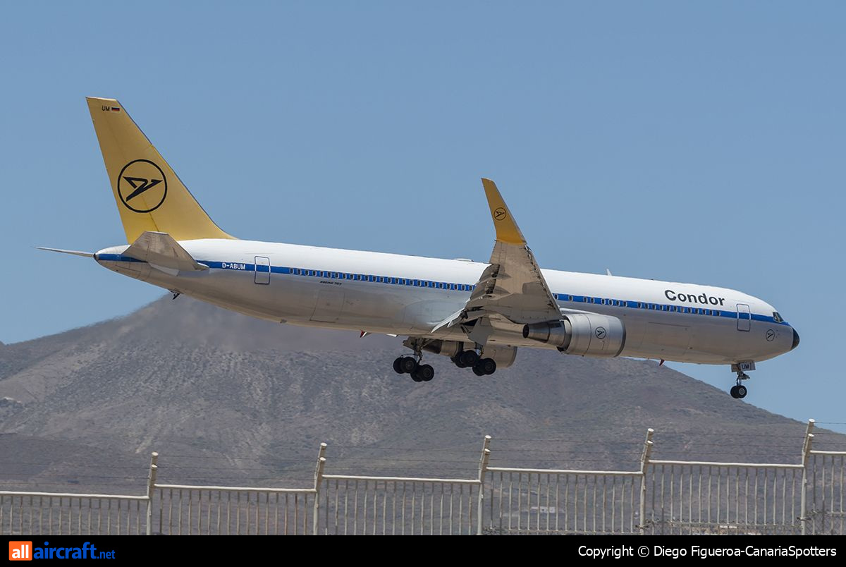 D-ABUM · Boeing 767-31BER(WL) · (LPA / GCLP)