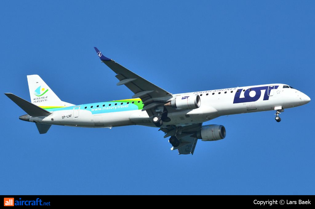 SP-LNF · Embraer 190-200LR · (CPH / EKCH)