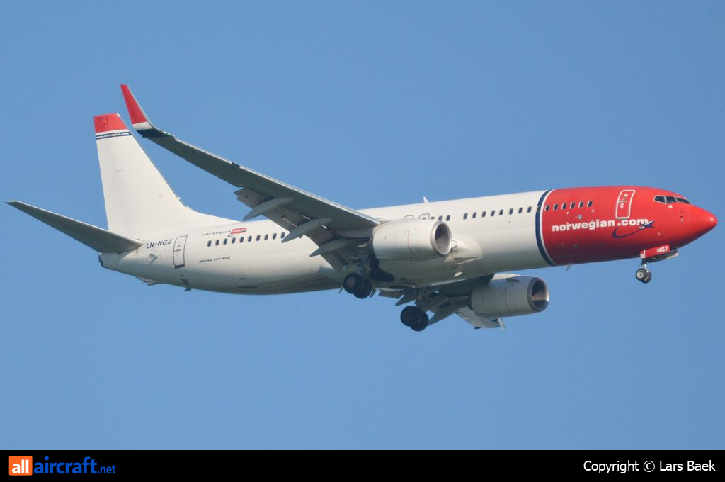 LN-NGZ · Boeing 737-8JP(WL) · CPH / EKCH