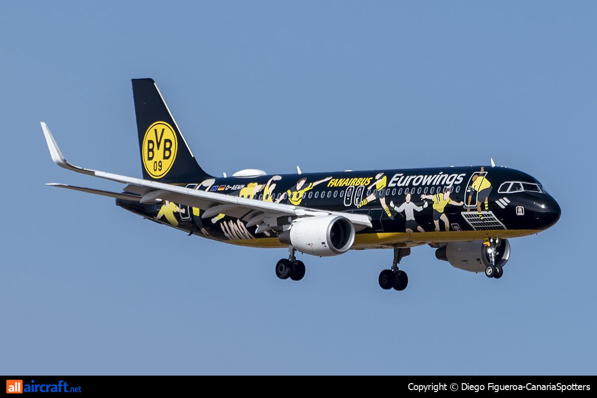 D-AEWM · Airbus A320-214(WL) · (LPA / GCLP)