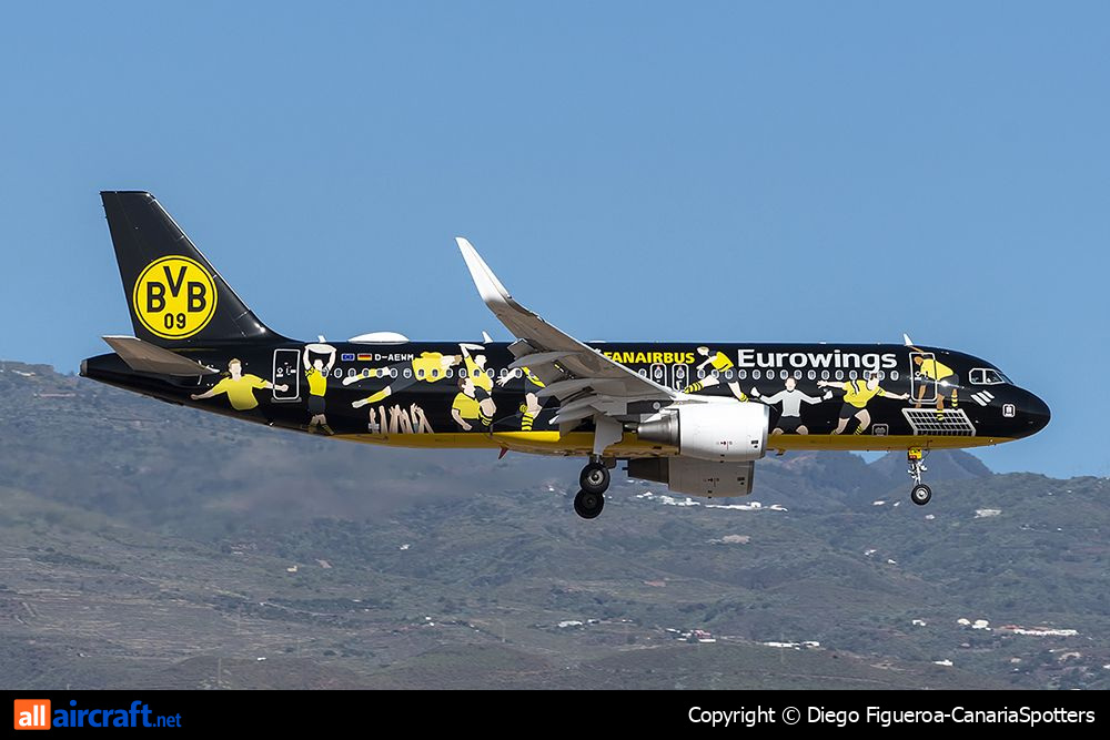D-AEWM · Airbus A320-214(WL) · (LPA / GCLP)