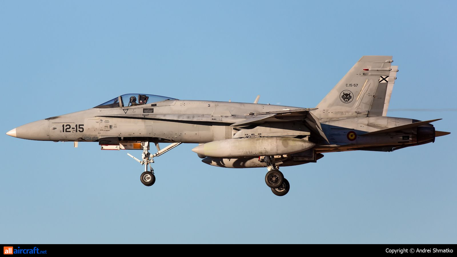 C.15-57 · McDonnell Douglas EF-18A Hornet · (ABC / LEAB)