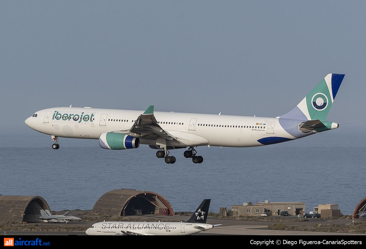 EC-MII · Airbus A330-343 · (LPA / GCLP)