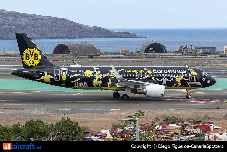 D-AEWM · Airbus A320-214(WL) · (LPA / GCLP)