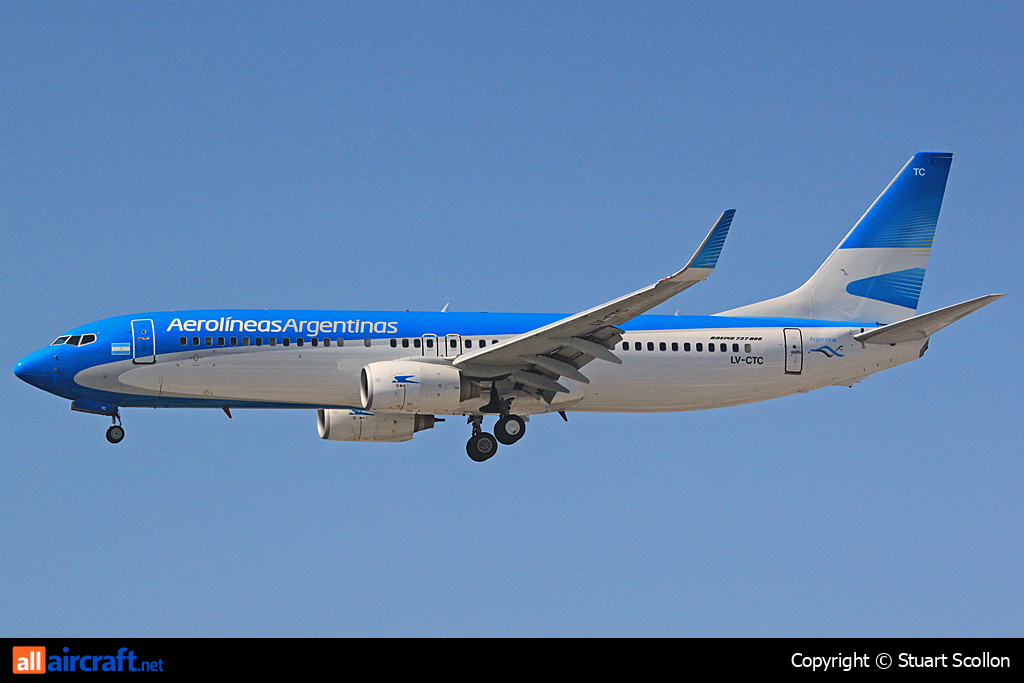 LV-CTC · Boeing 737-86J(WL) · (GRU / SBGR)
