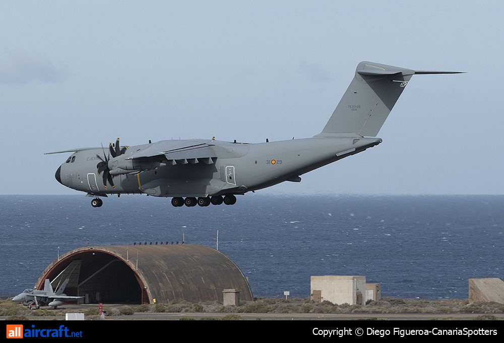 TK.23-09 · Airbus A400M-180 · (LPA / GCLP)