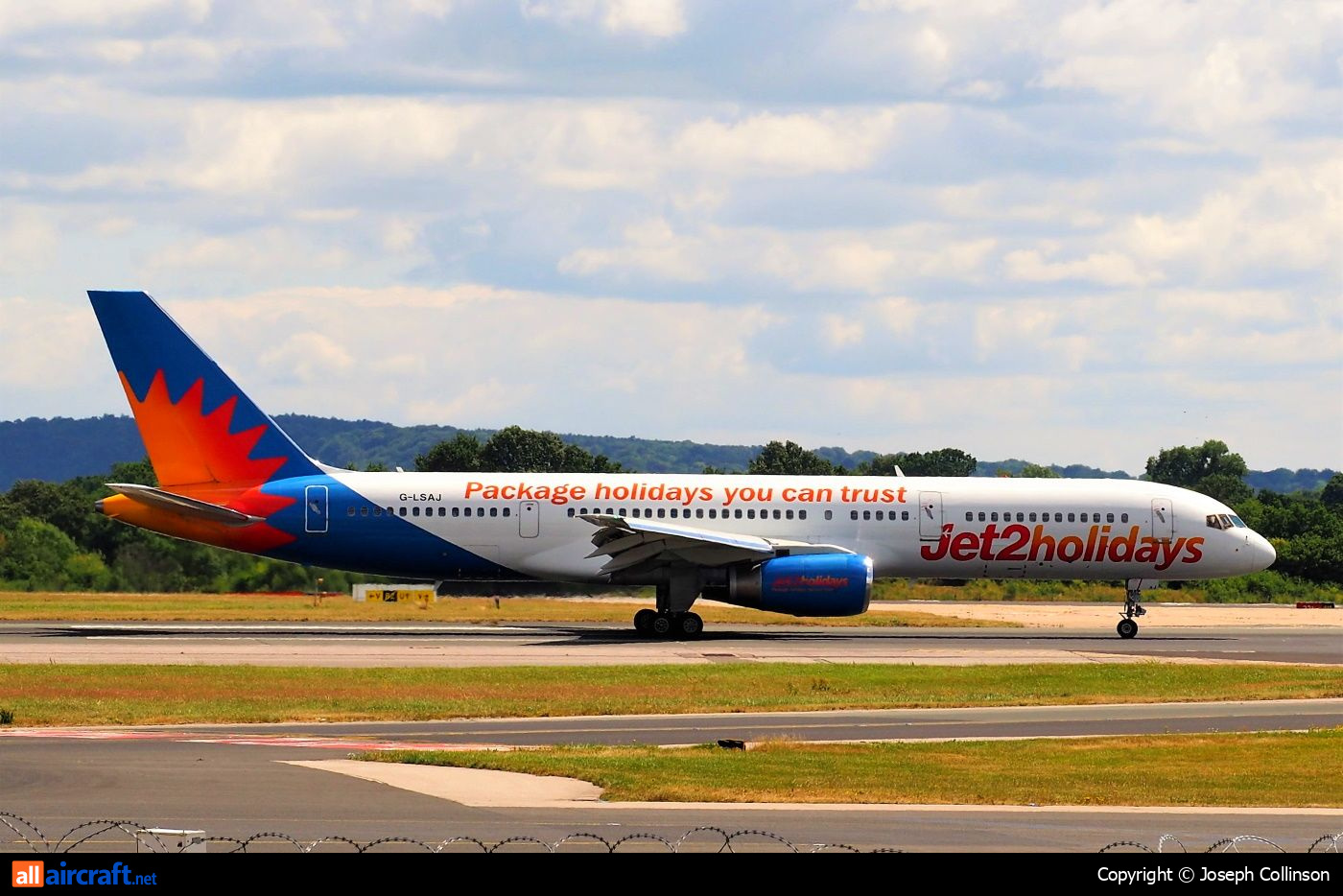 G-LSAJ · Boeing 757-236 · (MAN / EGCC)