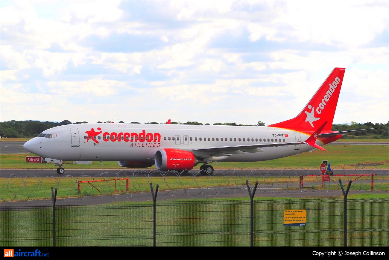 TC-MKF · Boeing 737-8 MAX · (MAN / EGCC)