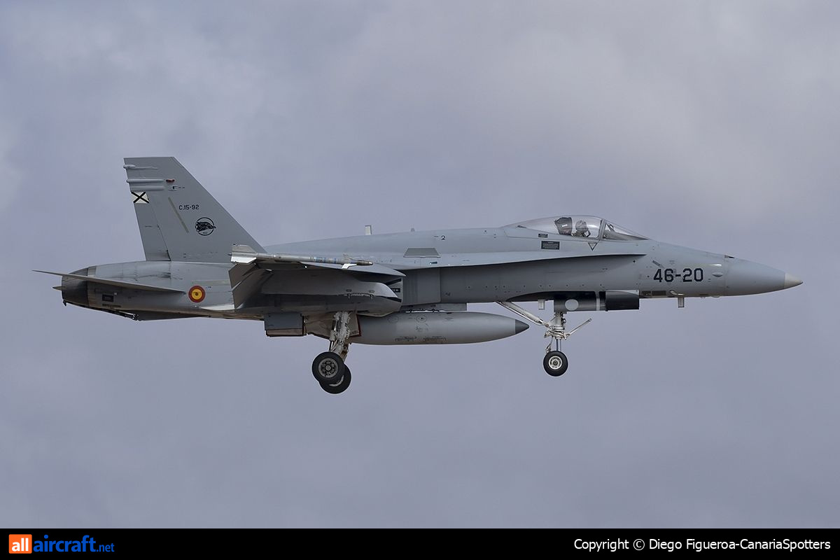 C.15-92 · McDonnell Douglas F/A-18A+ Hornet · (LPA / GCLP)