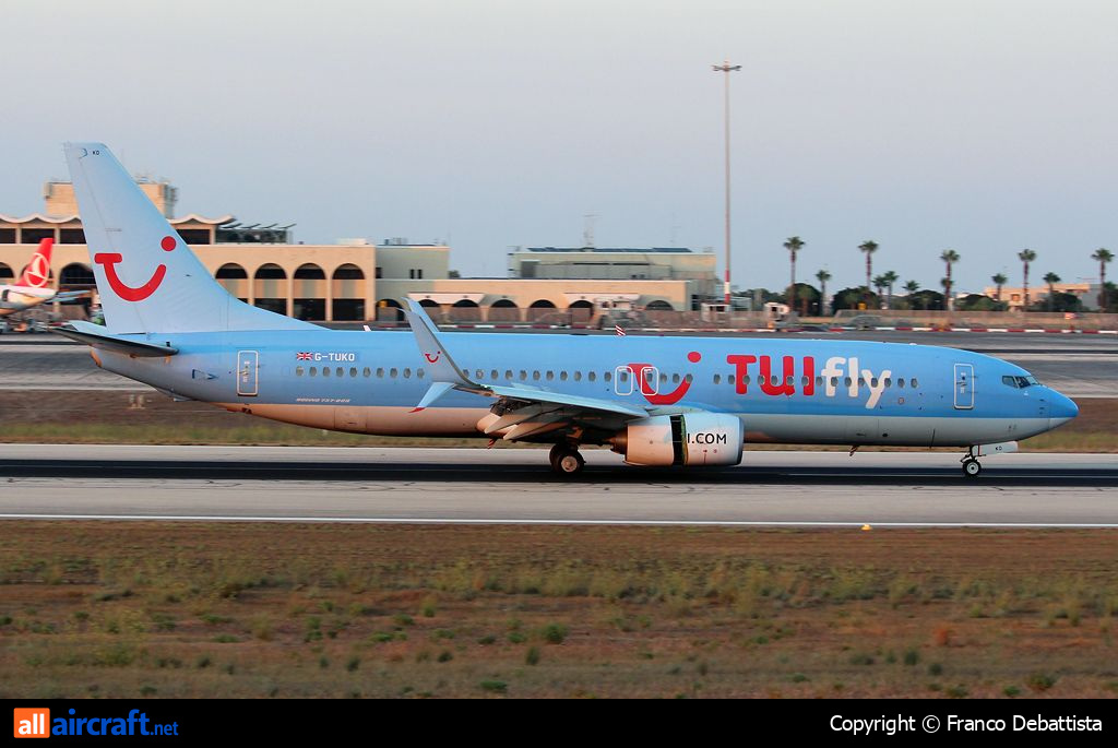 G-TUKO · Boeing 737-8K5(WL) · (MLA / LMML)