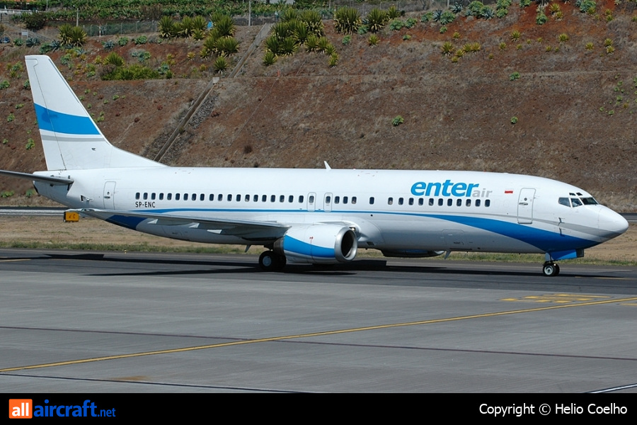 SP-ENC · Boeing 737-4Q8 · (FNC / LPMA