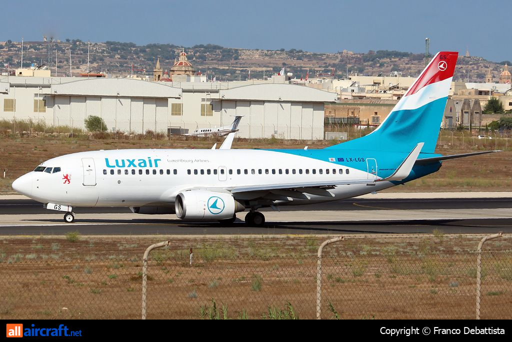 LX-LGS · Boeing 737-7C9(WL) · (MLA / LMML)