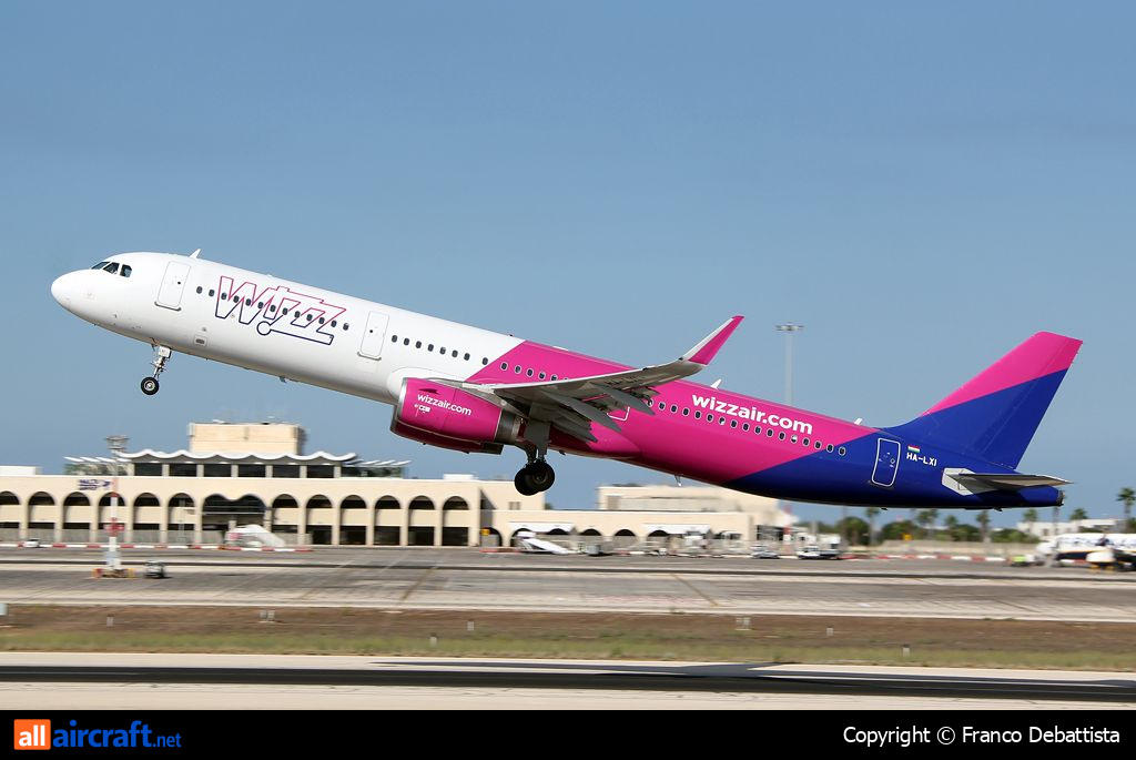 HA-LXI · Airbus A321-231(WL) · (MLA / LMML)
