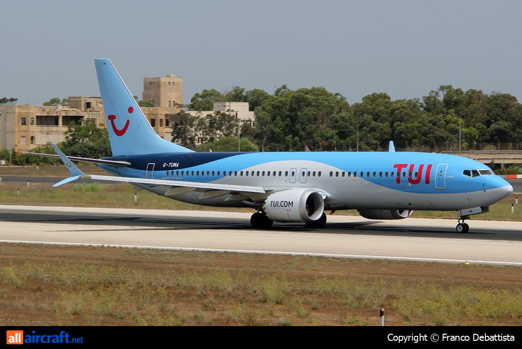 G-TUMA · Boeing 737-8 MAX · (MLA / LMML)