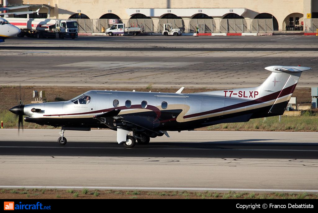 T7-SLXP · Pilatus PC-12/47 · (MLA / LMML)