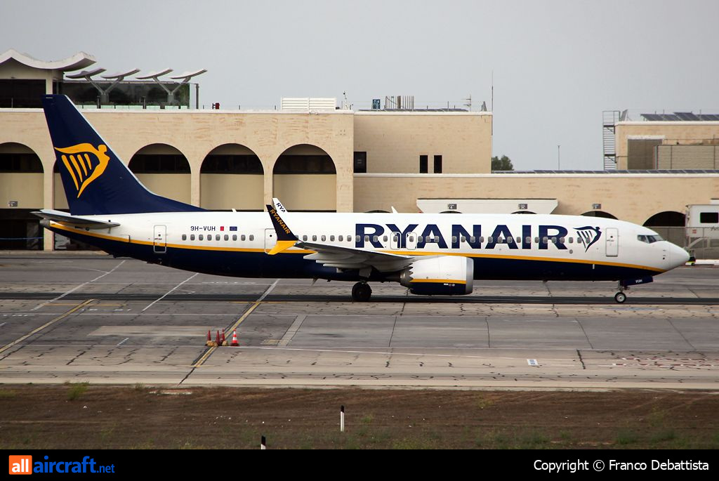 9H-VUH · Boeing 737-8200 MAX · (MLA / LMML)