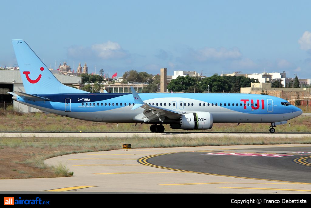 G-TUMA · Boeing 737-8 MAX · (MLA / LMML)