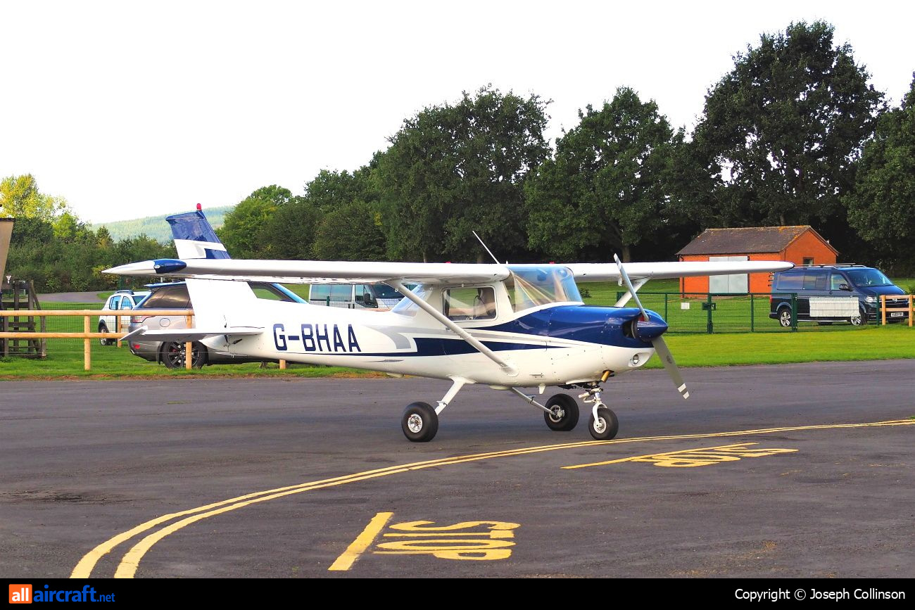 G-BHAA · Cessna 152 · (EGBS)