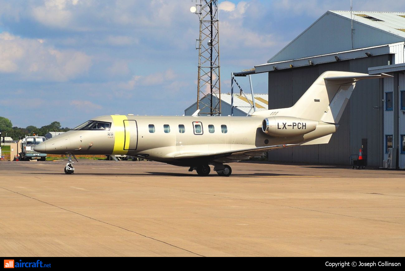 LX-PCH · Pilatus PC-24 · (BRS / EGGD)