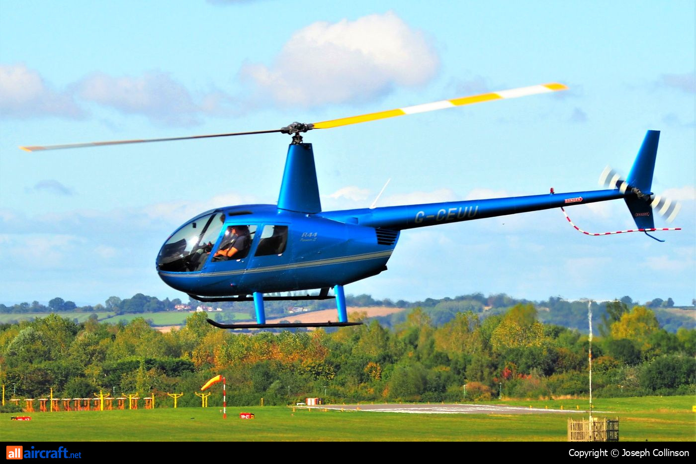 G-CEUU · Robinson R44 Raven II · (GLO / EGBJ)