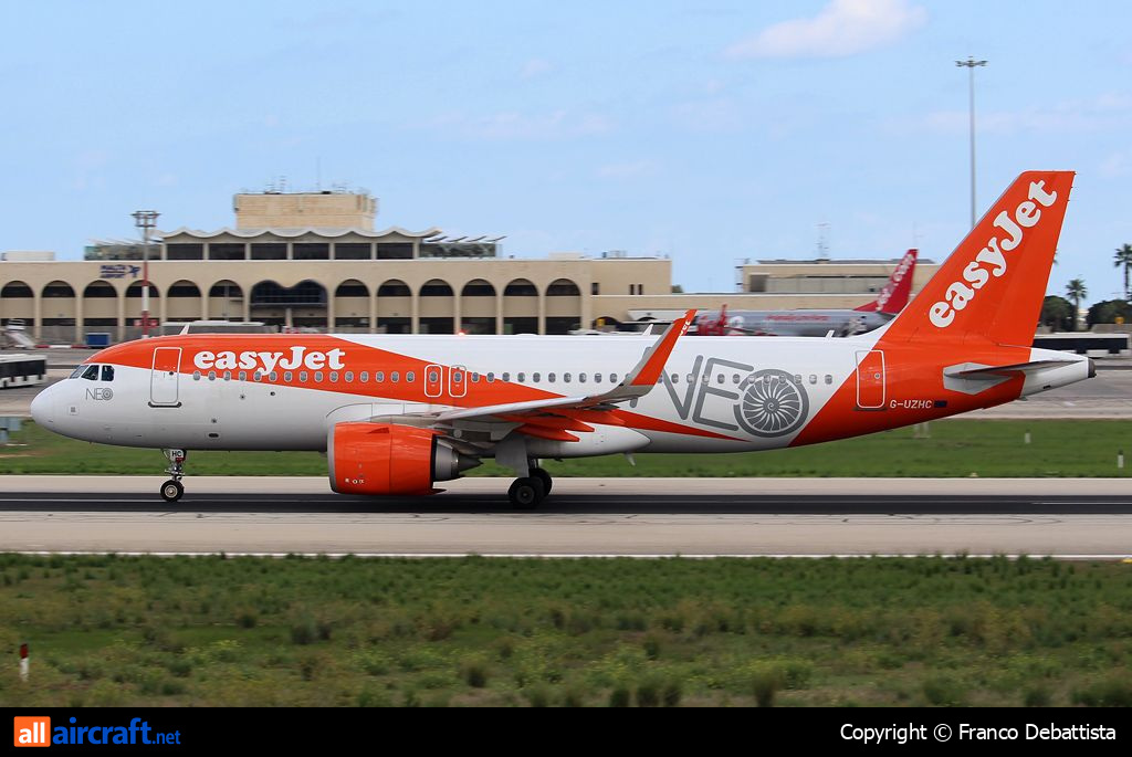 G-UZHC · Airbus A320-251N · (MLA / LMML)