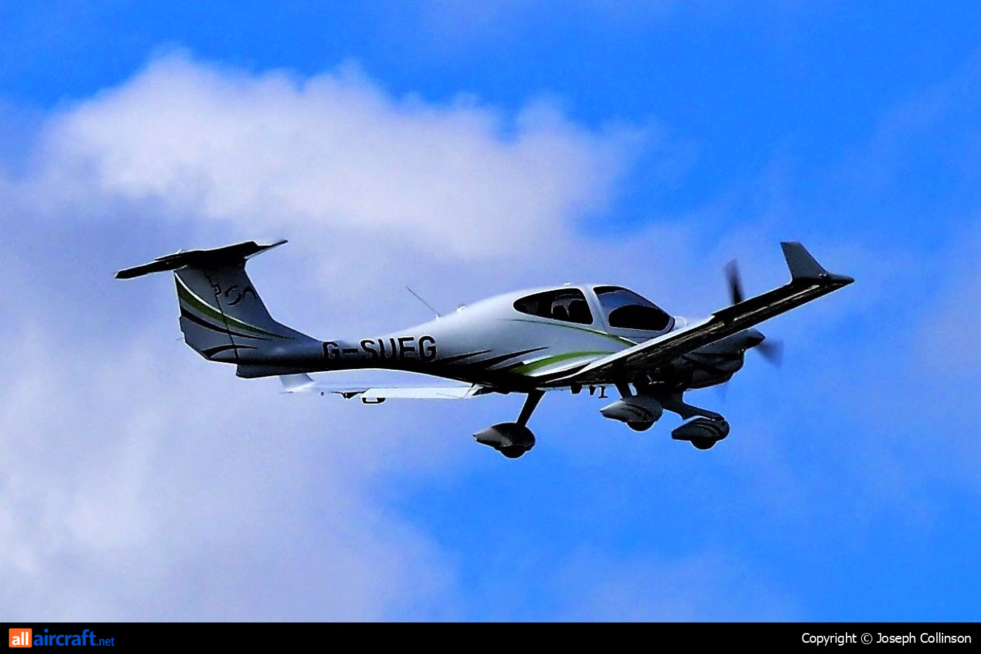 G-SUEG · Diamond DA-40NG · (GLO / EGBJ)