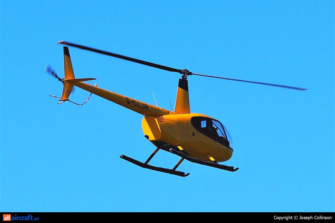 G-CLJR · Robinson R44 Clipper II · (GLO / EGBJ)