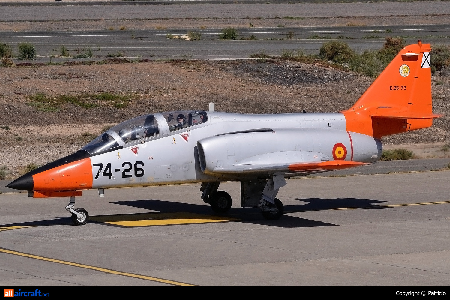 E.25-72 · CASA C-101EB Aviojet · (LPA / GCLP)