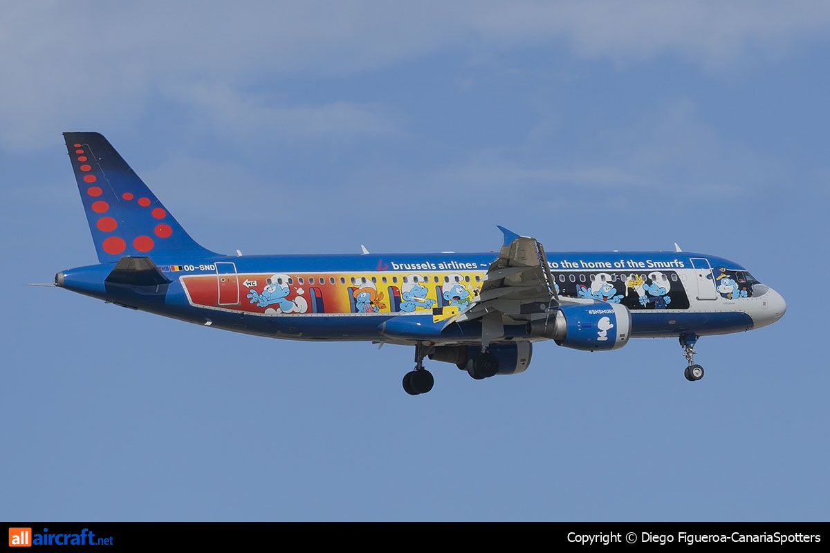 OO-SND · Airbus A320-214 · (LPA / GCLP)