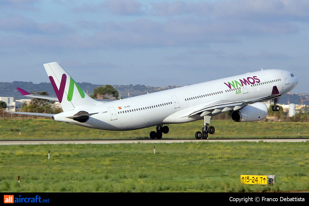 EC-NOG · Airbus A330-343 · (MLA / LMML)
