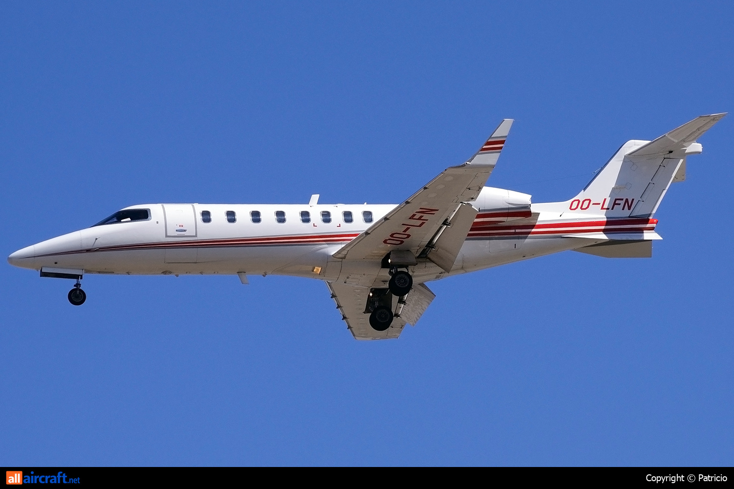 OO-LFN · Bombardier Learjet 45 · (LPA / GCLP)