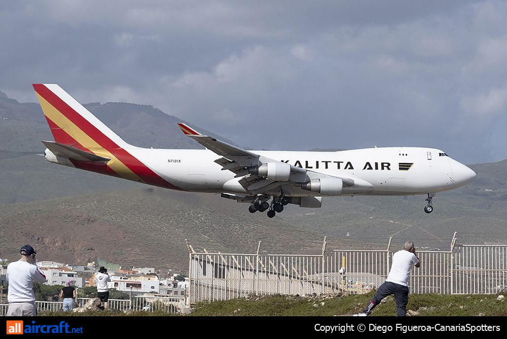 N712CK · Boeing 747-4B5F · (LPA / GCLP)