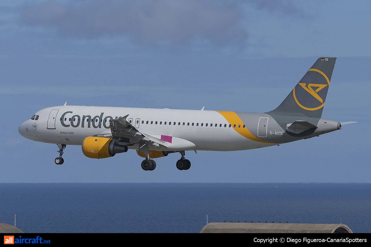 D-AICE · Airbus A320-212 · (LPA / GCLP)