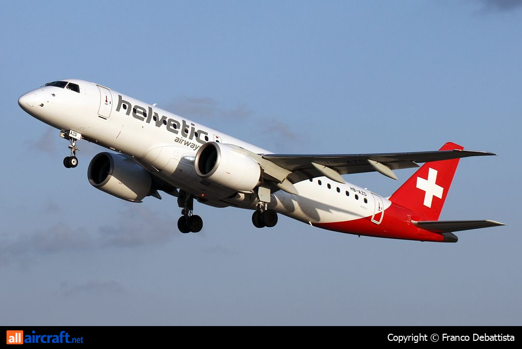 HB-AZD · Embraer 190-300STD · (MLA / LMML)