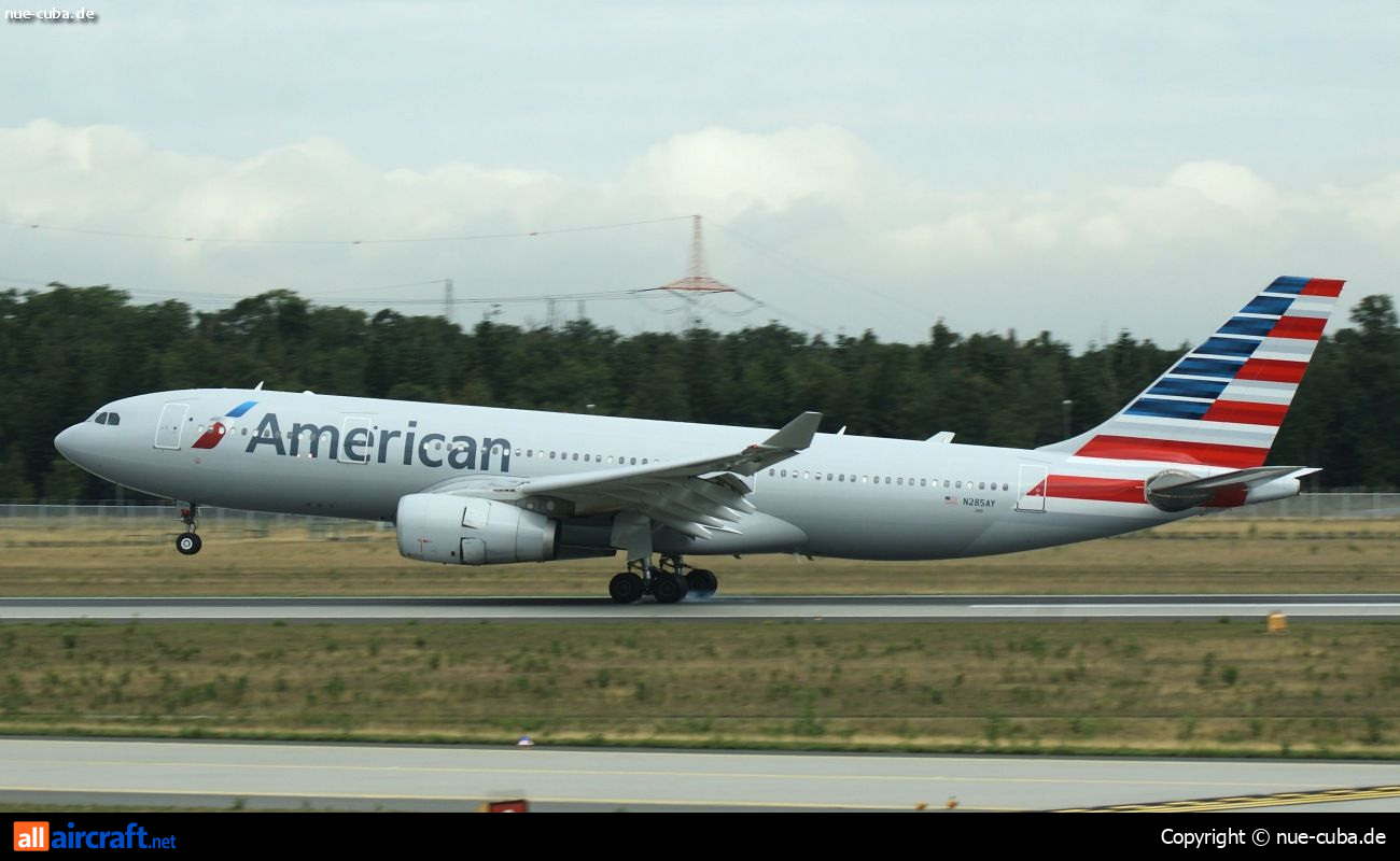 N285AY · Airbus A330-243 · (FRA / EDDF)