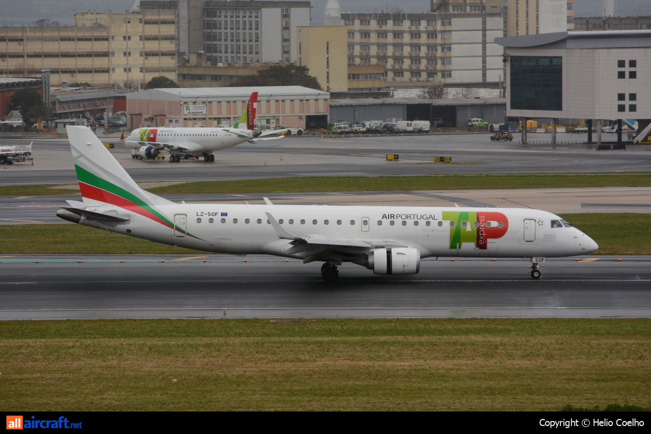 LZ-SOF · Embraer 190-100IGW · (LIS / LPPT)