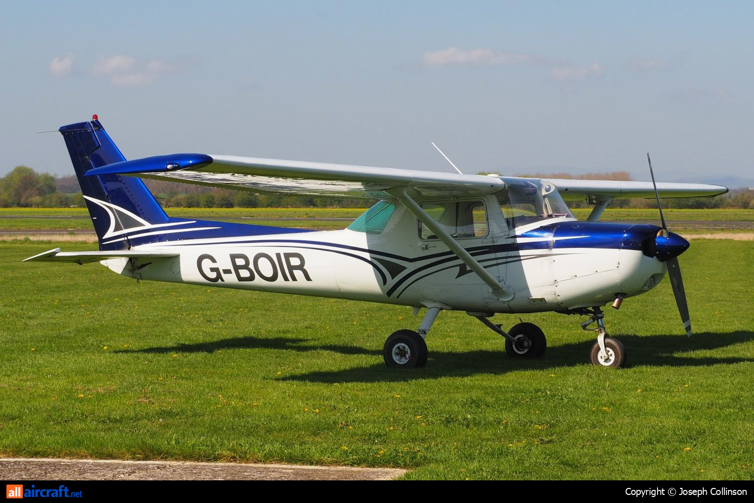 G-BOIR · Cessna 152 · (EGCV)