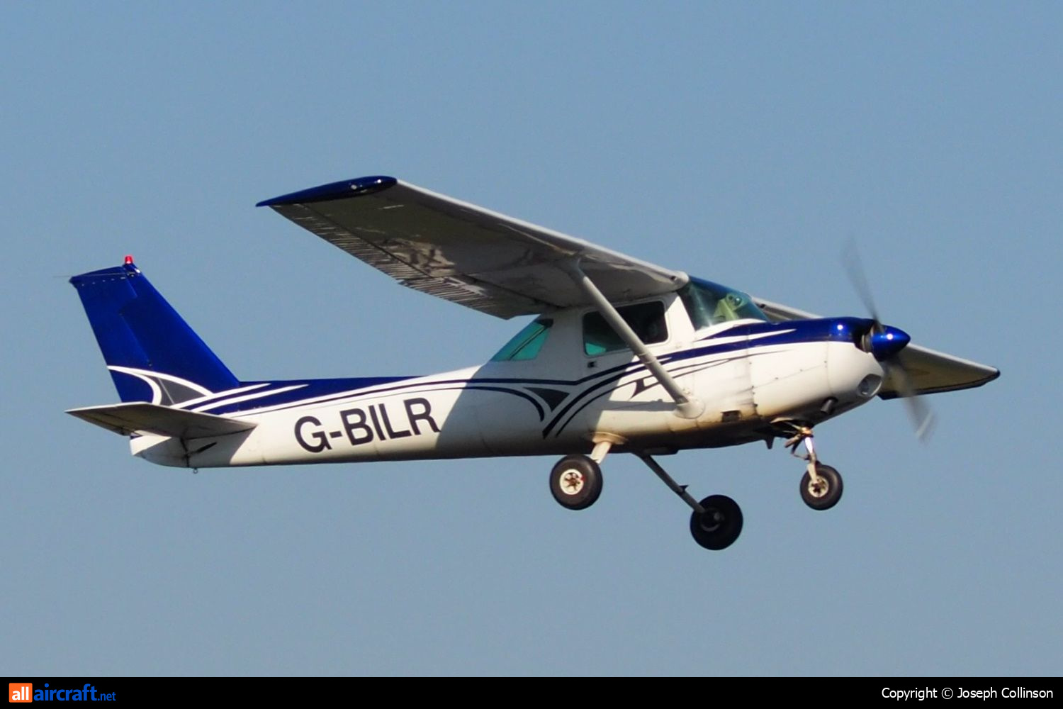 G-BILR · Cessna 152 · (EGCV)