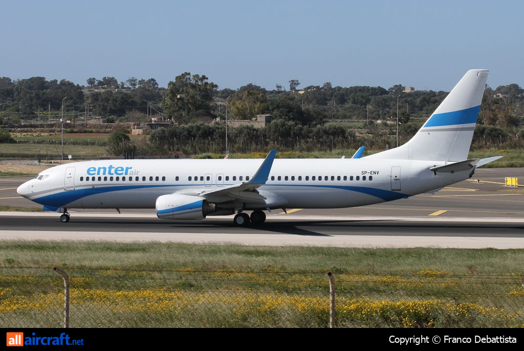 SP-ENV · Boeing 737-8BK(WL) · (MLA / LMML)