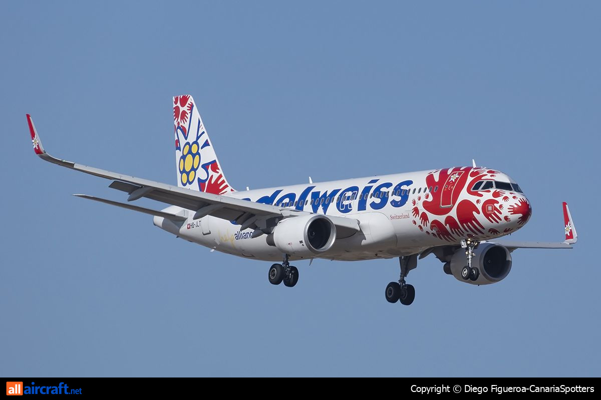 HB-JLT · Airbus A320-214(WL) · (LPA / GCLP)