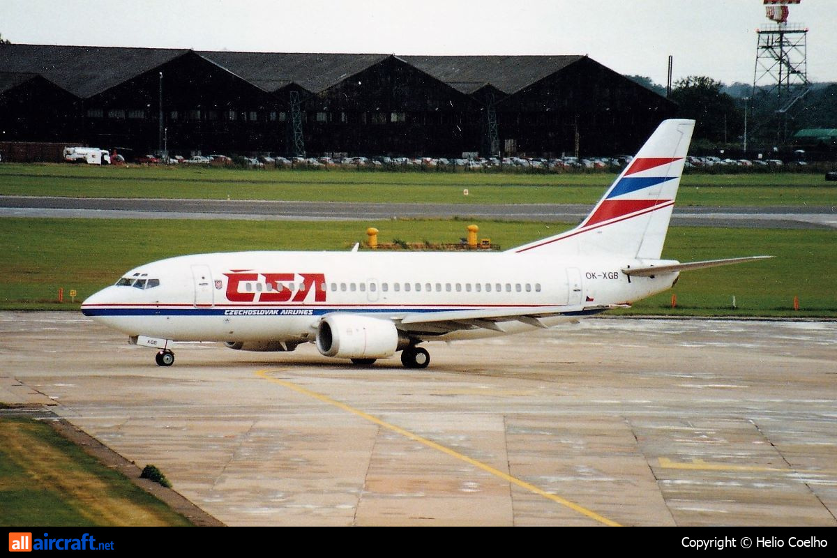 OK-XGB · Boeing 737-55S · (MAN / EGCC)