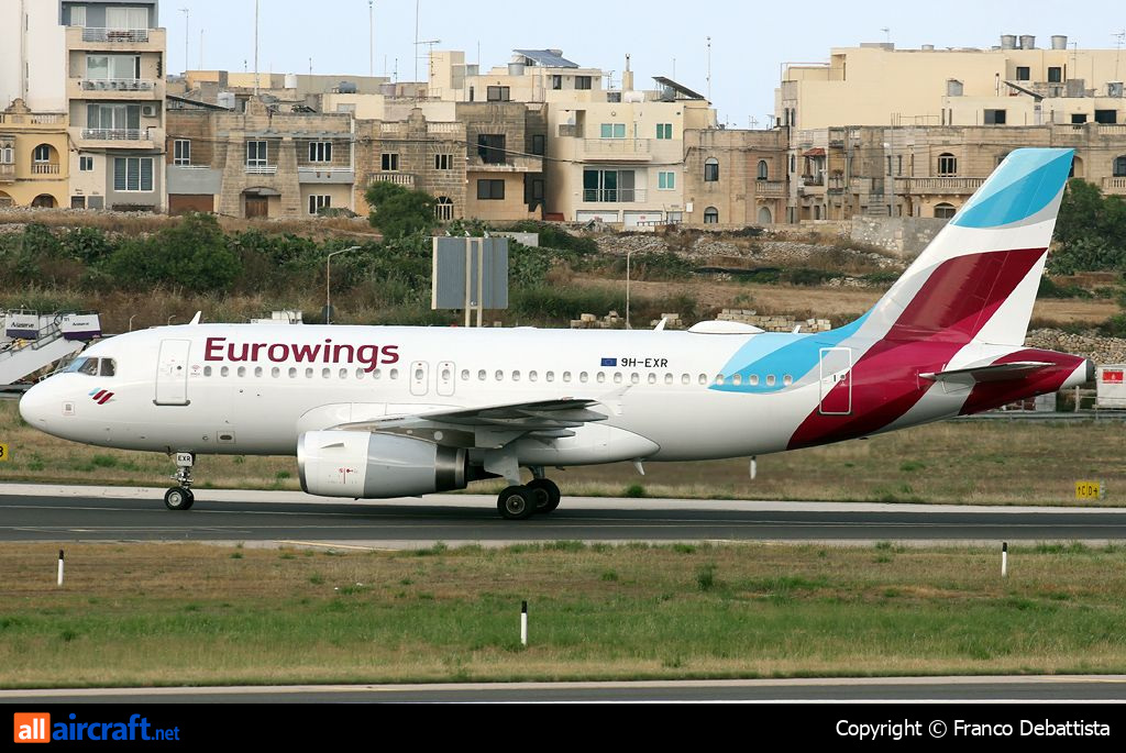 9H-EXR · Airbus A319-132 · (MLA / LMML)