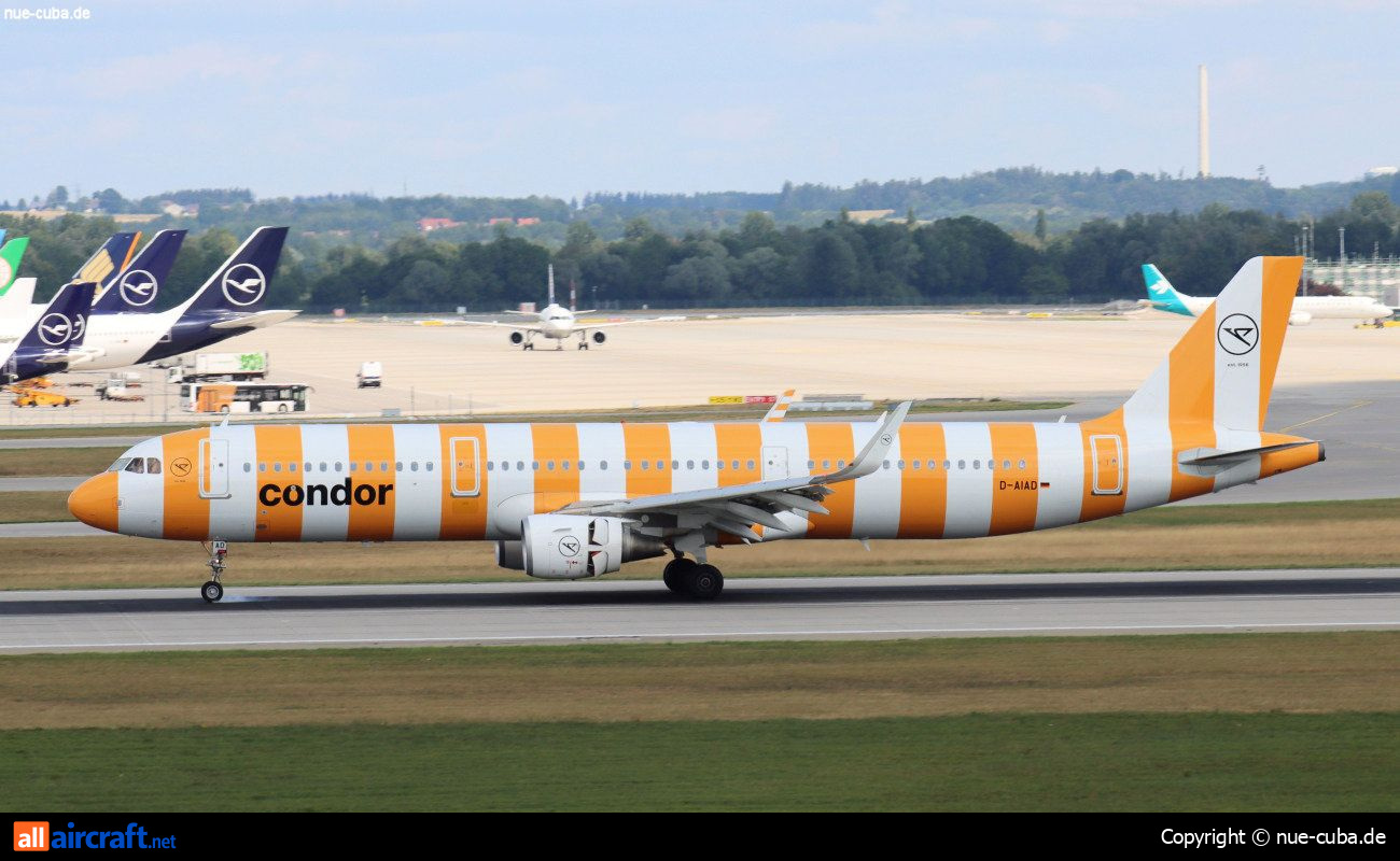 D-AIAD · Airbus A321-211(WL) · (MUC / EDDM)