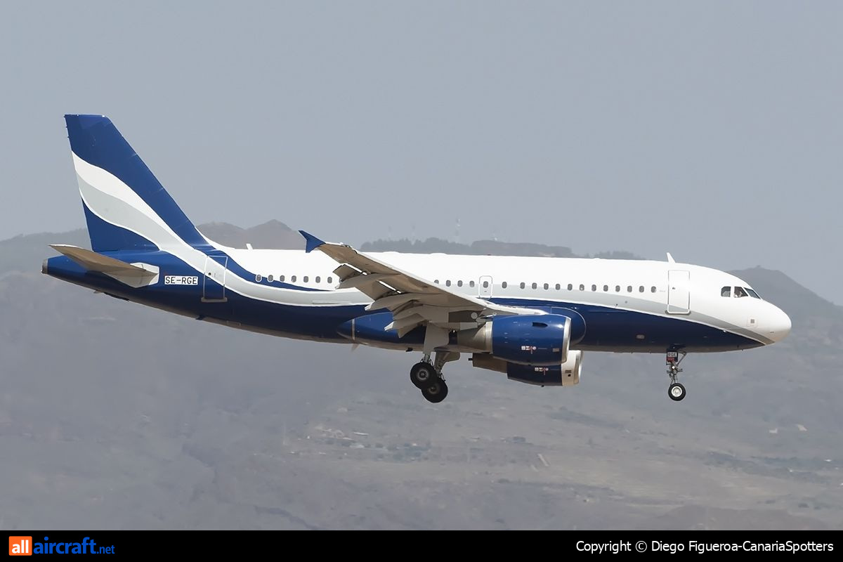 SE-RGE · Airbus A319-112 · (LPA / GCLP)