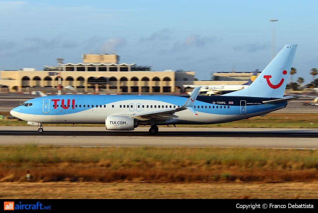 G-TAWL · Boeing 737-8K5(WL) · (MLA / LMML)