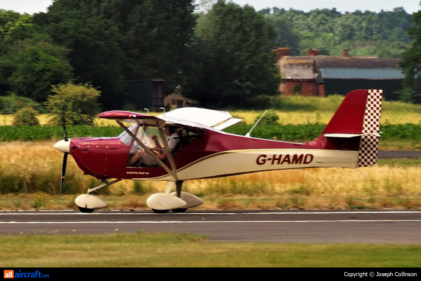 G-HAMD · Aeropro Eurofox 3K · (EGCV)
