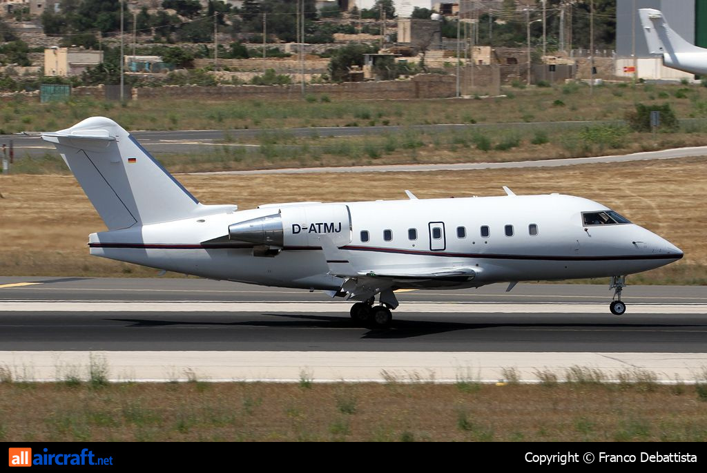 D-ATMJ · Bombardier CL-600-2B16 Challenger 604 · (MLA / LMML)