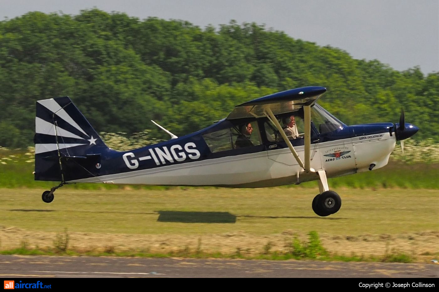 G-INGS · American Champion 8KCAB Decathlon · (EGBG)